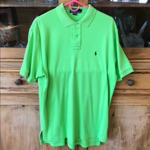Lime Green Polo by Ralph Lauren